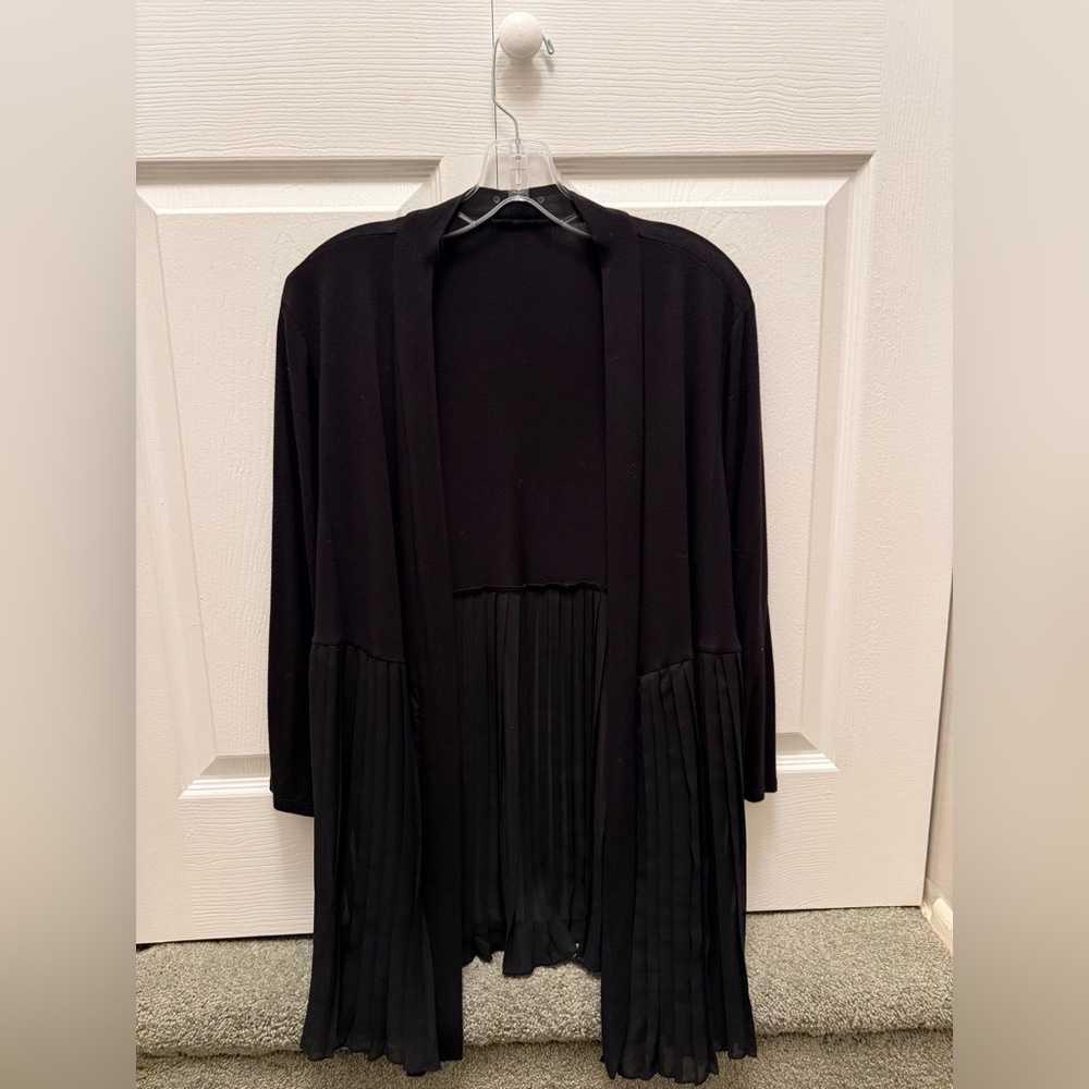 Elegant Black Women's Cardigan